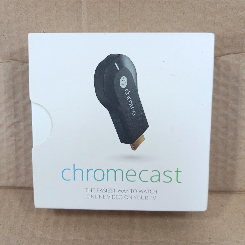 Google Chromecast 1st Generation H2G2-42 Digital Media Streamer Black HDMI Stick - Picture 3 of 6